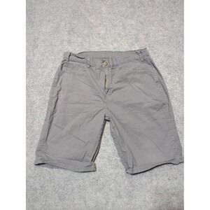 Dickies Cargo Shorts Button Grey Closure‎ Mens Size 34